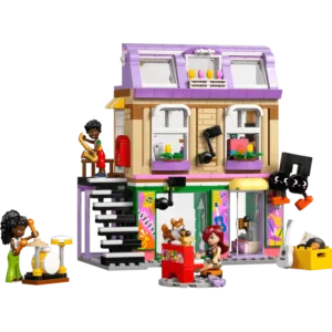 LEGO 42653 Le magasin de musique et l’appartement — comparateur de prix sur Planet-Brick (vue détail 1)