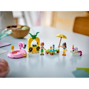 LEGO 42658 Fête dans la piscine avec les bouées licorne et flamant rose — comparatif marchands sur Planet-Brick (vue détail 7)