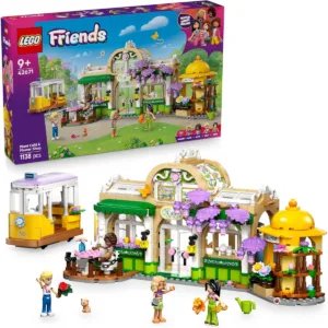 LEGO 42671 Café des plantes et Kiosque à fleurs — meilleur prix sur Planet-Brick (visuel principal)