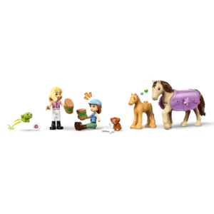 LEGO 42695 La remorque du cheval et du poulain — bons plans et promos sur Planet-Brick (vue détail 3)