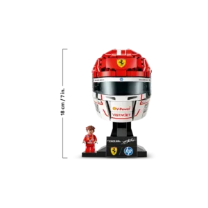 LEGO 43014 Scuderia Ferrari HP Casque de Charles Leclerc — bons plans et promos sur Planet-Brick (vue détail 3)