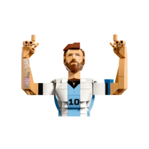 LEGO 43015 Lionel Messi – Légende du foot — où acheter au meilleur tarif sur Planet-Brick (vue détail 2)