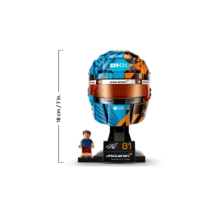 LEGO 43017 McLaren Mastercard F1® Team Casque d’Oscar Piastri — bons plans et promos sur Planet-Brick (vue détail 3)