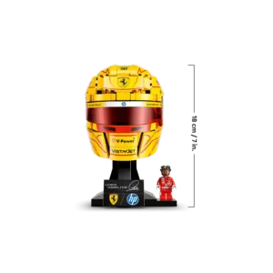 LEGO 43022 Scuderia Ferrari HP Casque de Lewis Hamilton — bons plans et promos sur Planet-Brick (vue détail 3)