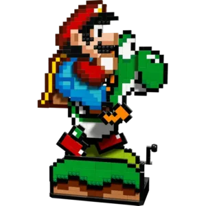LEGO 71438 Super Mario World™ Mario et Yoshi — comparateur de prix sur Planet-Brick (vue détail 1)