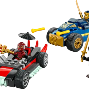 LEGO 71840 Le duel en voitures de course de Rogue et Drix — comparateur de prix sur Planet-Brick (vue détail 1)