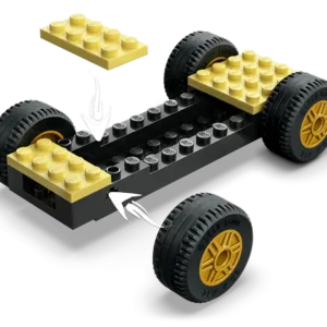 LEGO 71840 Le duel en voitures de course de Rogue et Drix — comparez les prix sur Planet-Brick (vue détail 4)