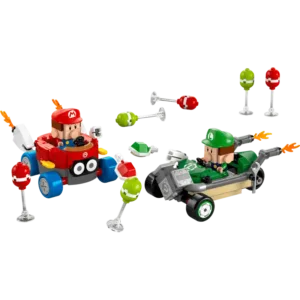 LEGO 72034 Mario Kart™ – Bébé Mario contre Bébé Luigi — comparateur de prix sur Planet-Brick (vue détail 1)