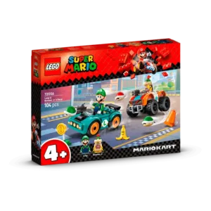 LEGO 72056 Mario Kart™ – Luigi contre Bowser Jr. — comparateur de prix sur Planet-Brick (vue détail 1)