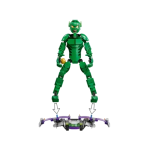 LEGO 76284 Figurine du Bouffon Vert à construire — bons plans et promos sur Planet-Brick (vue détail 3)