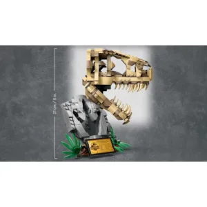 LEGO 76964 Les fossiles de dinosaures : le crâne du T. rex — comparez les prix sur Planet-Brick (vue détail 4)