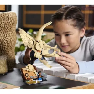 LEGO 76969 Les fossiles de dinosaures : le crâne du tricératops — comparez les prix sur Planet-Brick (vue détail 4)