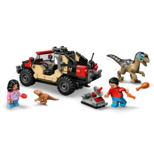 LEGO 76972 Le vélociraptor et l’évasion en 4x4 — bons plans et promos sur Planet-Brick (vue détail 3)