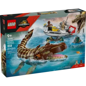 LEGO 76974 Le bateau en mission et le mosasaure en briques — où acheter au meilleur tarif sur Planet-Brick (vue détail 2)