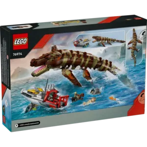 LEGO 76974 Le bateau en mission et le mosasaure en briques — prix le plus bas sur Planet-Brick (vue détail 6)