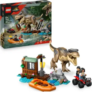Le T. rex et l’évasion sur la rivière