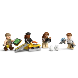 LEGO 76976 Mission aérienne avec le spinosaure et le quetzalcoatlus — comparez les prix sur Planet-Brick (vue détail 4)