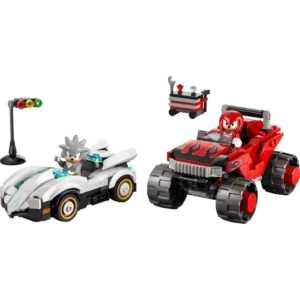 LEGO 77118 La voiture de Silver contre le Monster Truck de Knuckles — comparateur de prix sur Planet-Brick (vue détail 1)