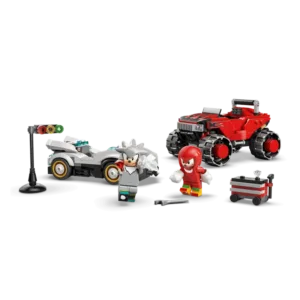 LEGO 77118 La voiture de Silver contre le Monster Truck de Knuckles — où acheter au meilleur tarif sur Planet-Brick (vue détail 2)
