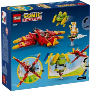LEGO 77119 Le Tornado-1 de Tails — bons plans et promos sur Planet-Brick (vue détail 3)
