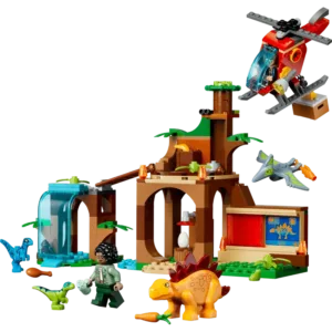 LEGO 77981 Le sauvetage du vélociraptor, du stégosaure et du ptéranodon — comparateur de prix sur Planet-Brick (vue détail 1)