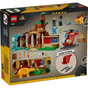 LEGO 77981 Le sauvetage du vélociraptor, du stégosaure et du ptéranodon — bons plans et promos sur Planet-Brick (vue détail 3)