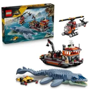 LEGO 77983 L’attaque du bateau par le mosasaure — meilleur prix sur Planet-Brick (visuel principal)