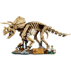 LEGO 77985 Les fossiles de dinosaure : le tricératops — comparateur de prix sur Planet-Brick (vue détail 1)