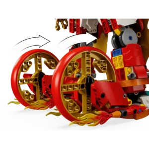 LEGO 80057 Le robot Cercle de feu de Nezha — comparez les prix sur Planet-Brick (vue détail 4)