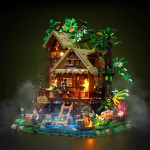 Lumibricks 10015 Misty Forest Cabin — comparateur de prix sur Planet-Brick (vue détail 1)