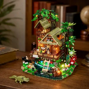 Lumibricks 10015 Misty Forest Cabin — comparez les prix sur Planet-Brick (vue détail 4)