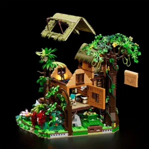 Lumibricks 10015 Misty Forest Cabin — meilleure offre du moment sur Planet-Brick (vue détail 5)
