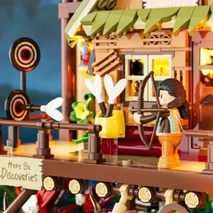 Lumibricks 10015 Misty Forest Cabin — comparatif marchands sur Planet-Brick (vue détail 7)
