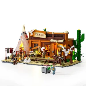 Lumibricks 14018 Western Fur Trading Post — où acheter au meilleur tarif sur Planet-Brick (vue détail 2)