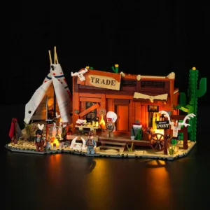 Lumibricks 14018 Western Fur Trading Post — bons plans et promos sur Planet-Brick (vue détail 3)