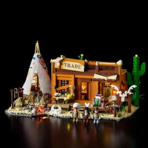 Lumibricks 14018 Western Fur Trading Post — comparez les prix sur Planet-Brick (vue détail 4)
