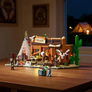 Lumibricks 14018 Western Fur Trading Post — prix le plus bas sur Planet-Brick (vue détail 6)