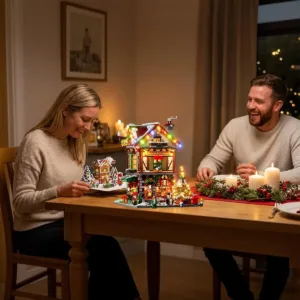 Lumibricks 15014 Christmas Pub (Limited Edition Gift Set) — bons plans et promos sur Planet-Brick (vue détail 3)