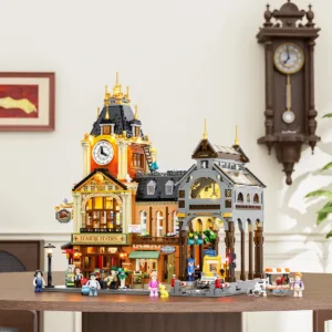 Lumibricks 15017 Train Station — où acheter au meilleur tarif sur Planet-Brick (vue détail 2)