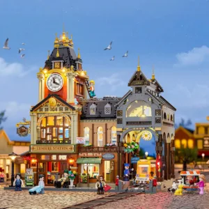 Lumibricks 15017 Train Station — comparez les prix sur Planet-Brick (vue détail 4)