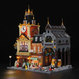 Lumibricks 15017 Train Station — comparatif marchands sur Planet-Brick (vue détail 7)
