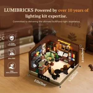 Lumibricks 15018 Book-Cafe Box — comparatif marchands sur Planet-Brick (vue détail 7)