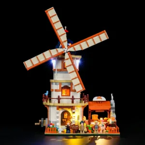 Lumibricks 16012 Dutch Windmill Millhouse — comparateur de prix sur Planet-Brick (vue détail 1)