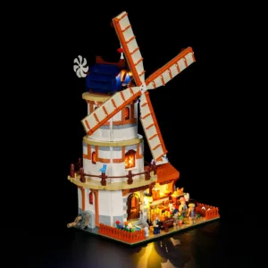 Lumibricks 16012 Dutch Windmill Millhouse — prix le plus bas sur Planet-Brick (vue détail 6)