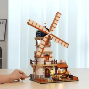 Lumibricks 16012 Dutch Windmill Millhouse — comparatif marchands sur Planet-Brick (vue détail 7)