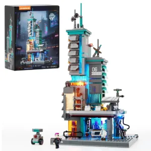 Lumibricks 17010 La Station Neon Tech — meilleur prix sur Planet-Brick (visuel principal)