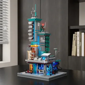 Lumibricks 17010 La Station Neon Tech — où acheter au meilleur tarif sur Planet-Brick (vue détail 2)
