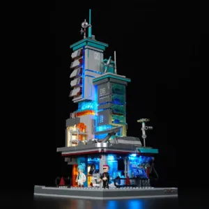 Lumibricks 17010 La Station Neon Tech — comparatif marchands sur Planet-Brick (vue détail 7)
