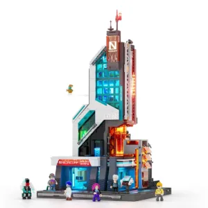 Lumibricks 17011 La Tour Neon Tech — bons plans et promos sur Planet-Brick (vue détail 3)
