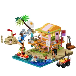 Lumibricks 18008 Poste de secours de plage — bons plans et promos sur Planet-Brick (vue détail 3)